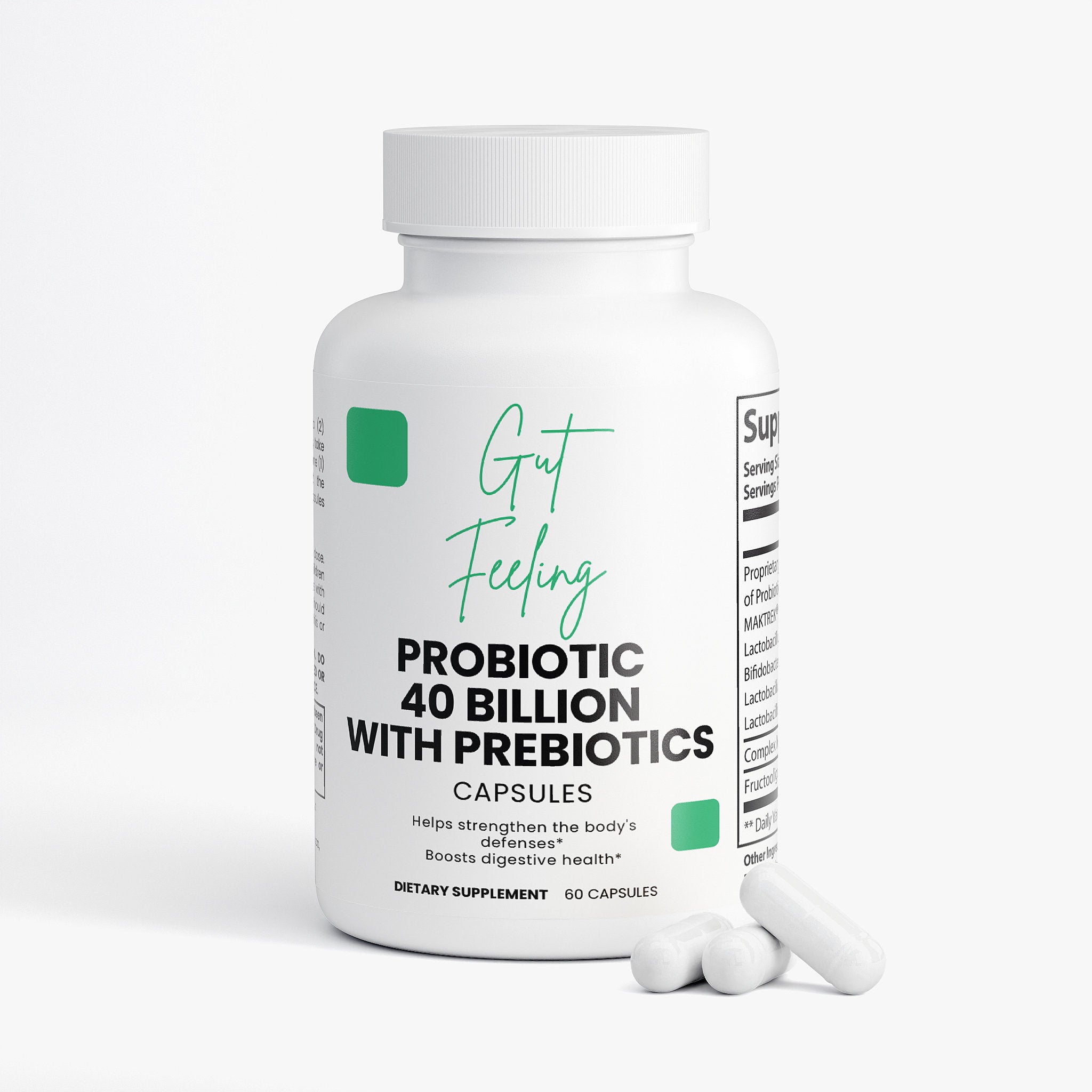 Probiotic 40 Billion with Prebiotics